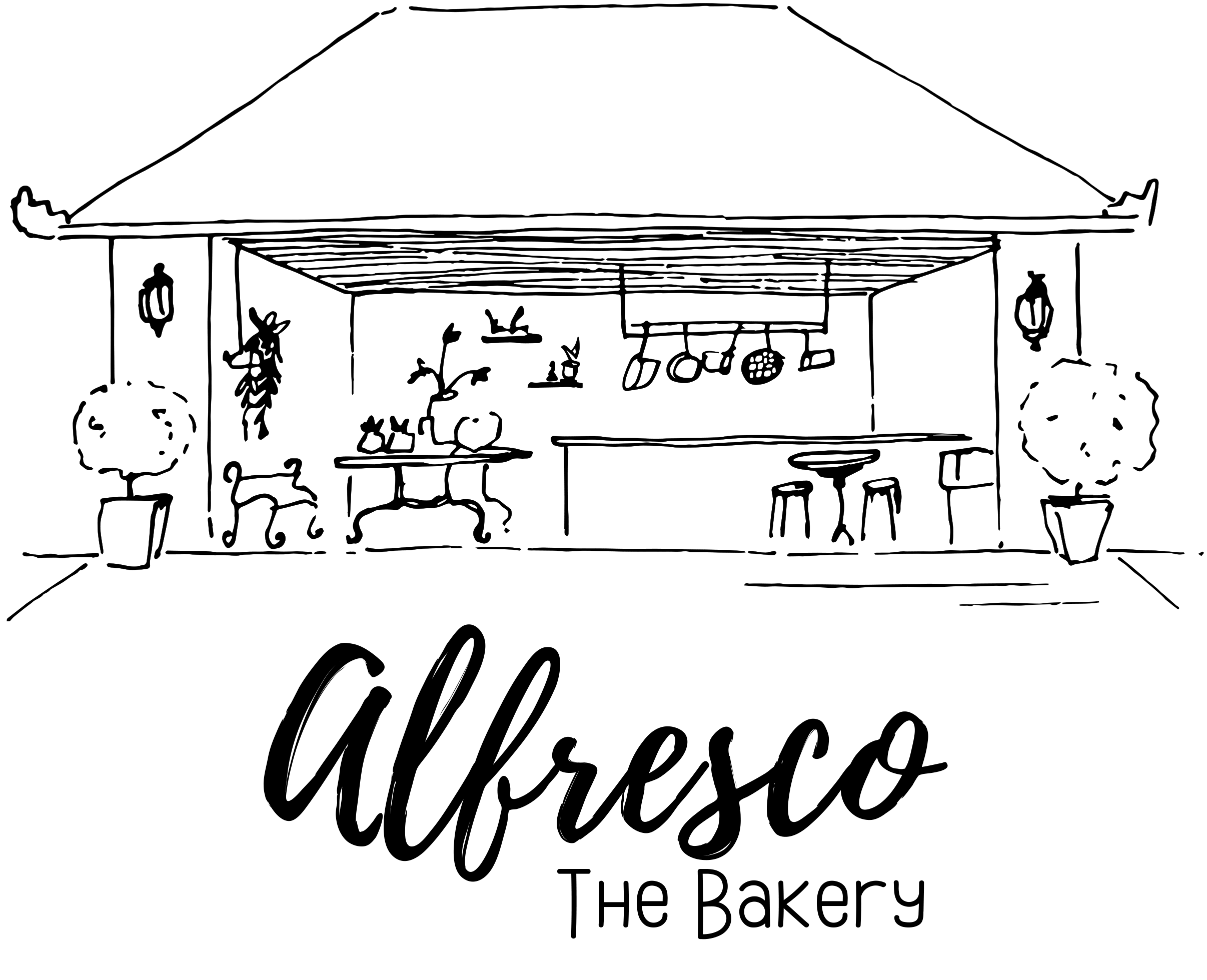 Alfresco The Bakery Logo