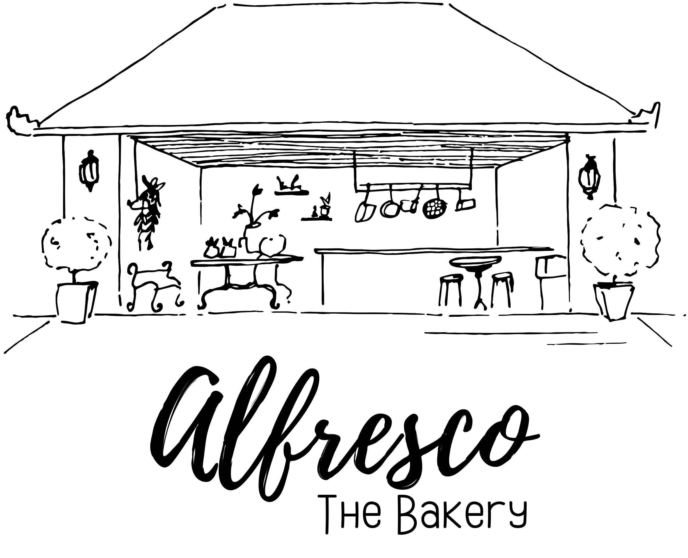 Alfresco The Bakery Logo